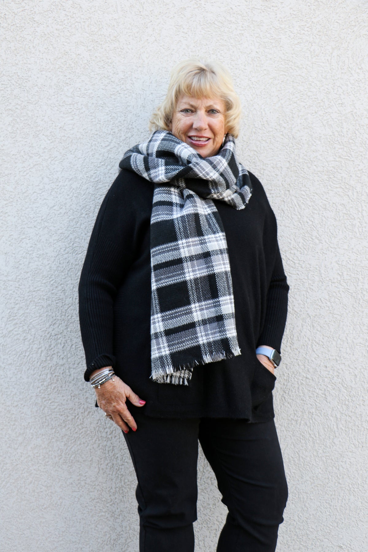 Reversible Blanket Scarf