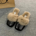 Faux Fur Outdoor Slides