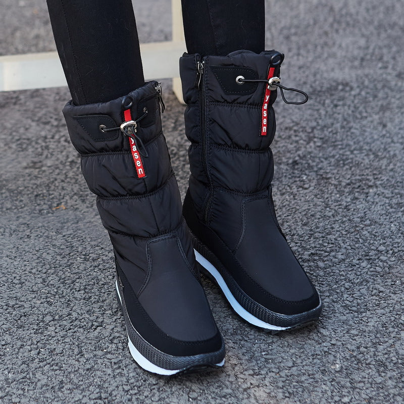 Women's Waterproof Platform Winter Boots